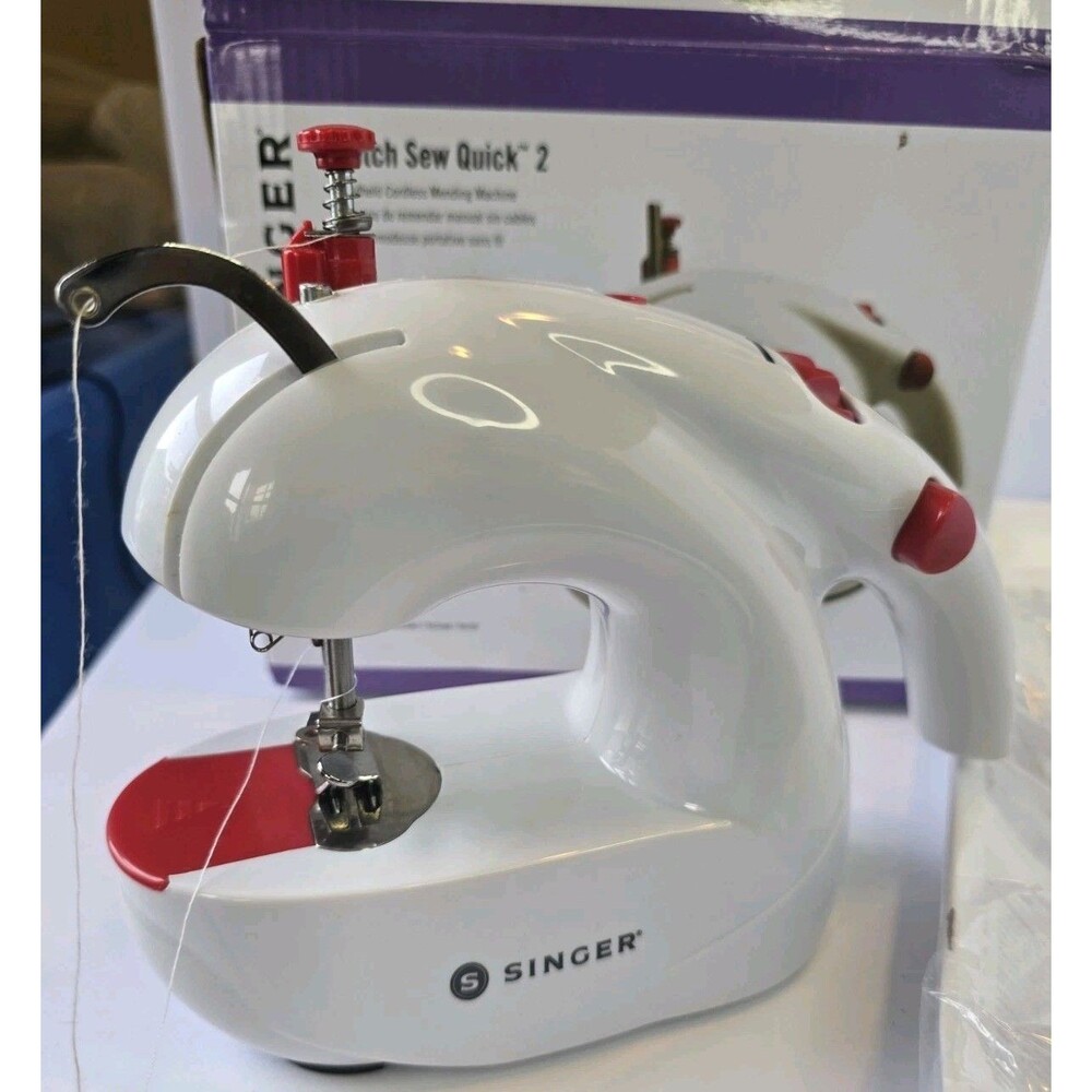 SINGER Stitch Sew Quick 2 Handheld Cordless Mending Machine 41664 Open Box